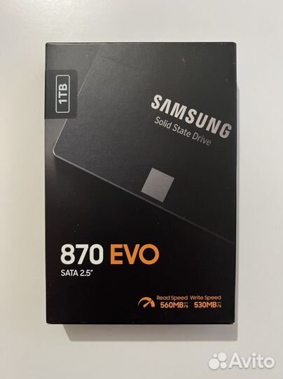 SSD Samsung 870 EVO 1TB Оригинал Новые