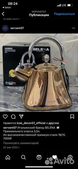 Чайник Селена 3.5