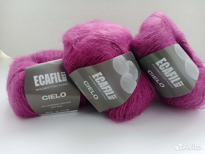 Мохер на шелке Kutnor cielo