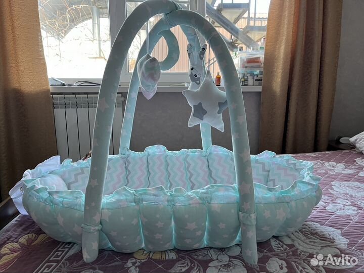 Кокон трасформер для новорожденного