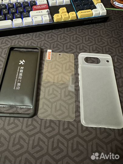 Чехол и стекло pixel 8