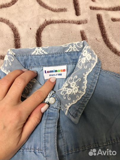 Туника джинсовая