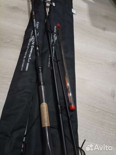 Фидер kaida inspiron 3.6,3.9 м, тест 90,120,150гр