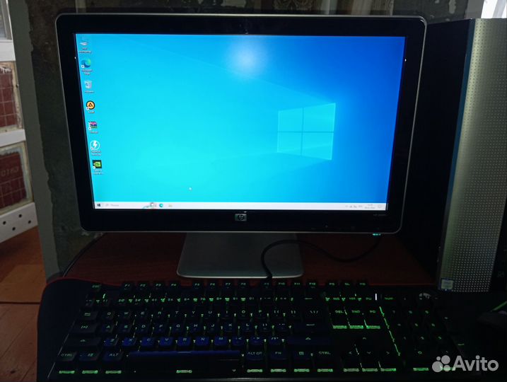 Игровой компьютер HP pavilion 550