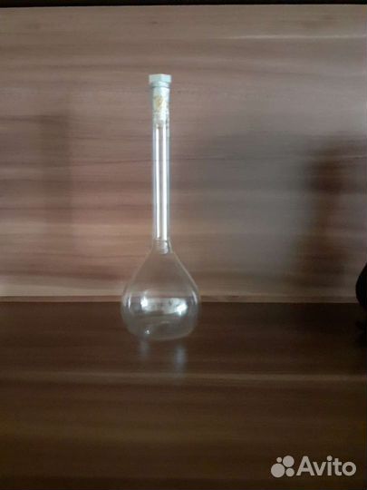 Колба мерная 100 мл из СССР