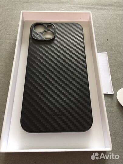Чехол для iPhone 13 k-doo карбон