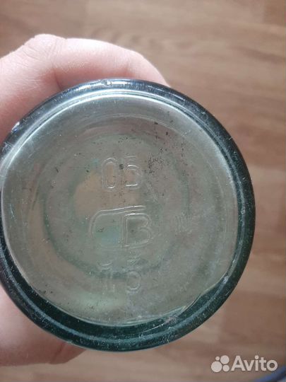 Бутылка из под молока, кефира СССР