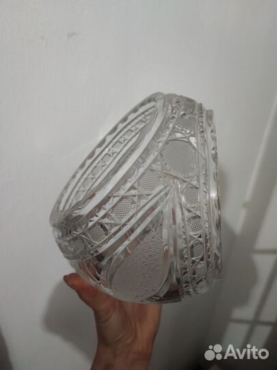 Хрустальная ваза