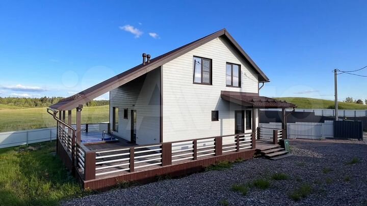 Коттедж 182,2 м² на участке 10 сот.