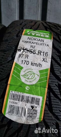 Nokian Tyres Hakkapeliitta R2 215/55 R16 97R