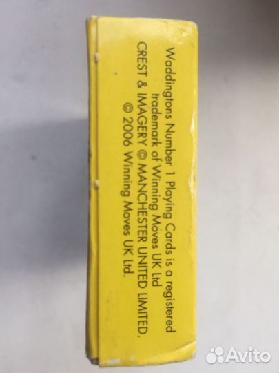 Игральные карты сувенирные Manchester United