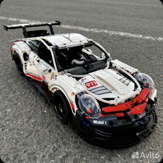 Lego technic porsche 911 gt3 rs 42056 собранная