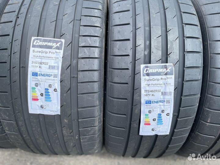 Gripmax SureGrip Pro Sport 315/35 R22 108Y