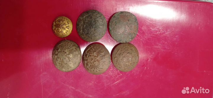 Старинные пуговицы