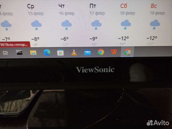 Монитор viewsonic 27