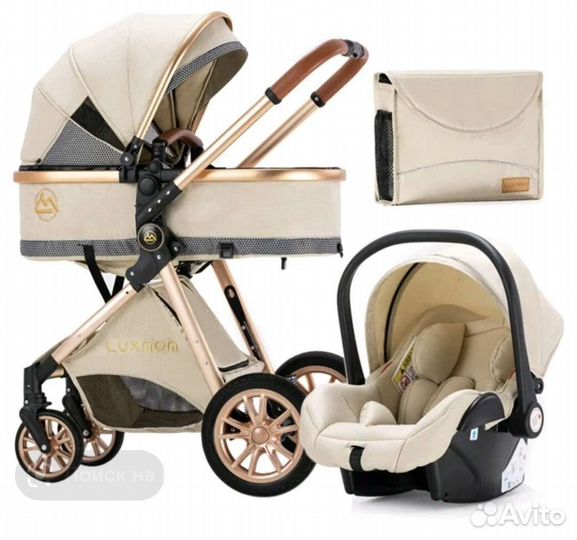 Коляска Luxmom 608 (2 в 1) новая