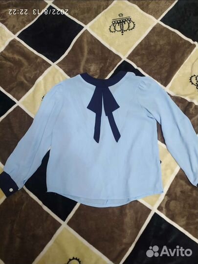 Блузка школьная 134-146