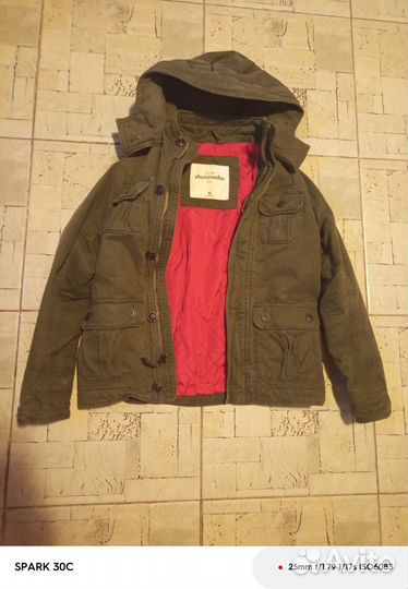 Куртка abercrombie & fitch хаки