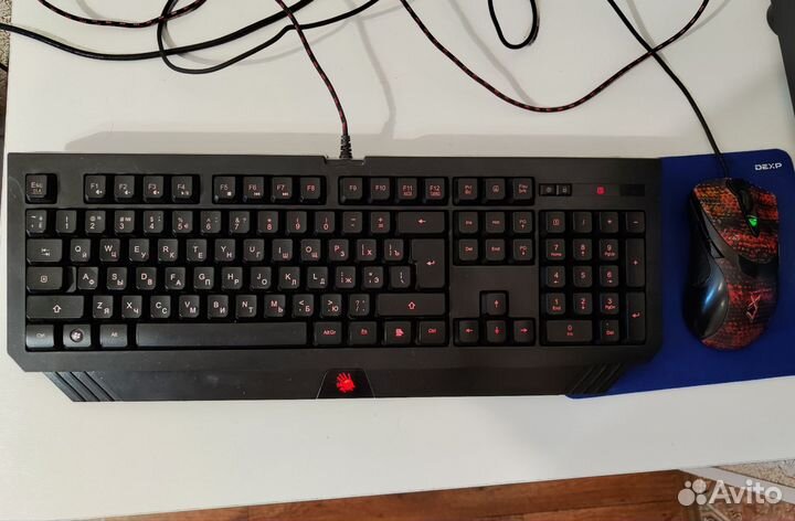 Клавиатура и мышка a4tech