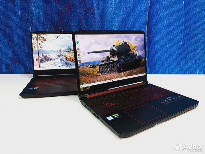 Ноутбуки Acer / MSI с GeForce RTX 3060 Рассрочка