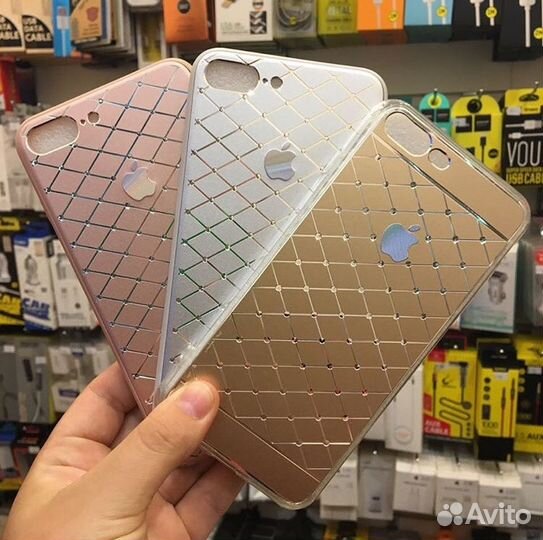Чехлы с камнями для iPhone