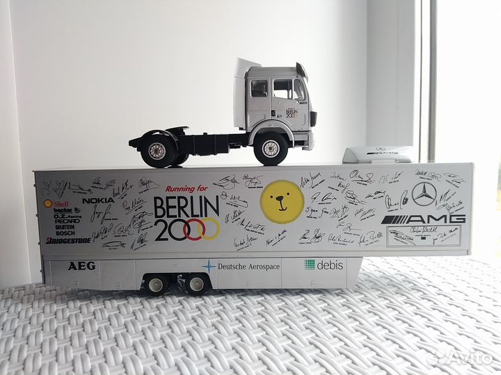 Mercedes-Benz SK 1 + полуприцеп (Eligor, 1:43)