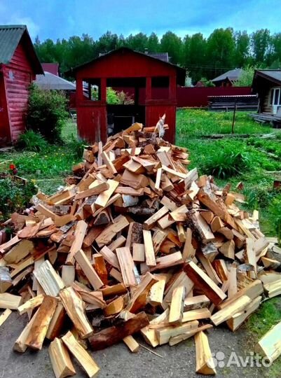 Дрова качественные от 1 куба любых пород древесины