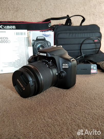 Фотоаппарат зеркальный Canon 4000D