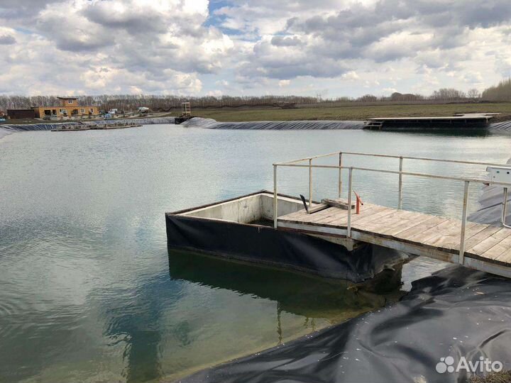 Монтаж, сварка геомембраны