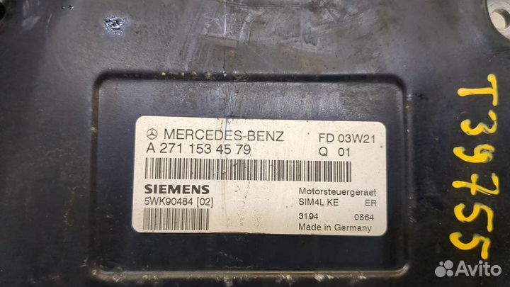 Блок управления двигателем Mercedes C W203, 2003
