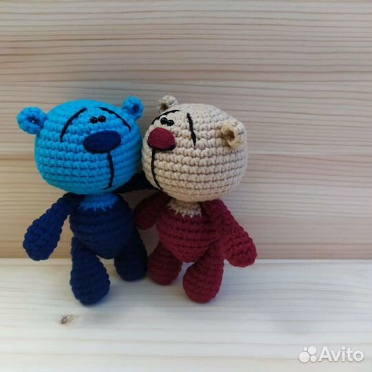 Вязанные мишки