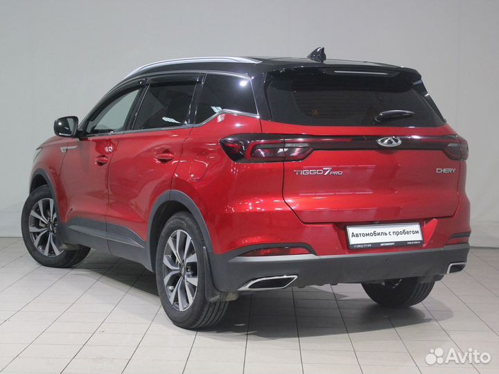 Chery Tiggo 7 Pro 1.5 CVT, 2021, 38 000 км