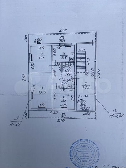 Дом 145,4 м² на участке 5,2 сот.