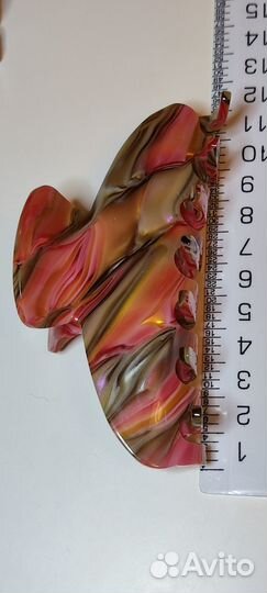 Краб для волос большой