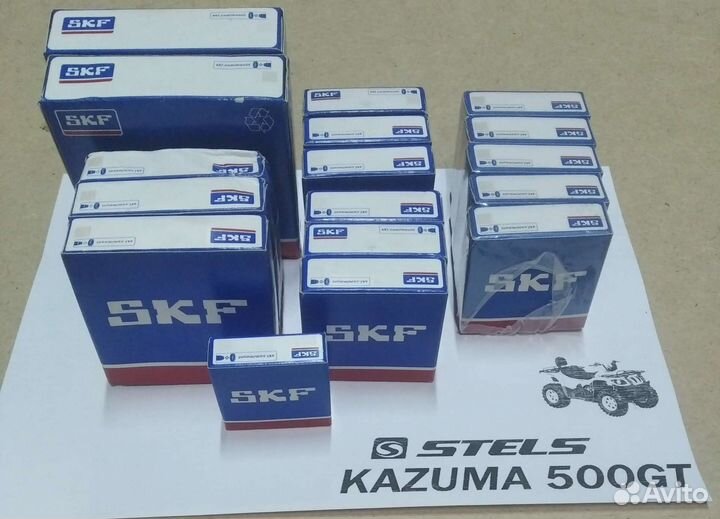 Комплект подшипников двигателя stels 500 k/gt