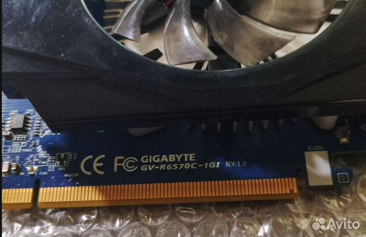 Видеокарта gigabyte Radeon HD 6570