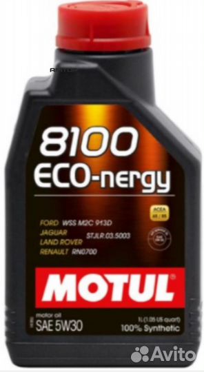 Motul 102782 Масло моторное Motul 8100 Eco-nergy 5