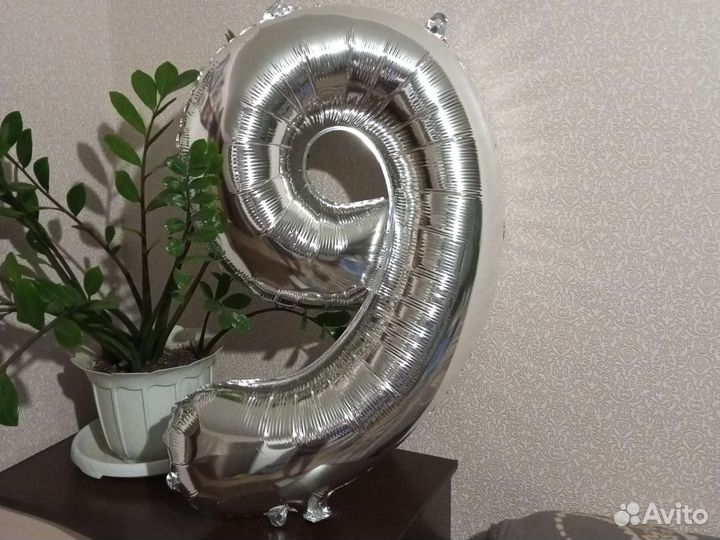 Фольгированные цифры