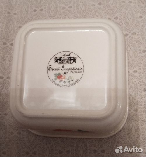 Салатник фарфор новый