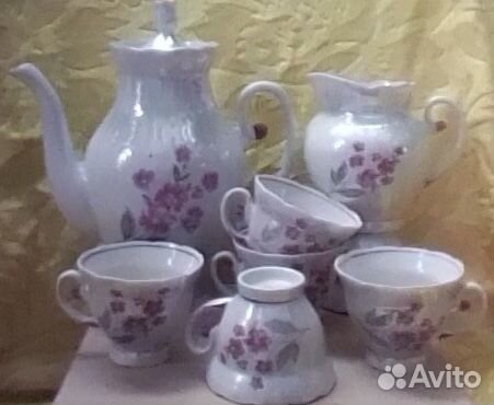 Чайный и кофейный сервизы СССР