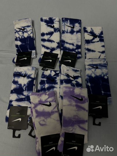 Носки Nike tie-dye