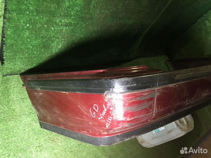 Бампер задний wagon Honda Accord CB9 Бордо с усили