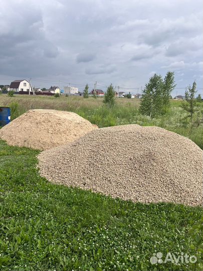 Песок, щебень, шлак доставка