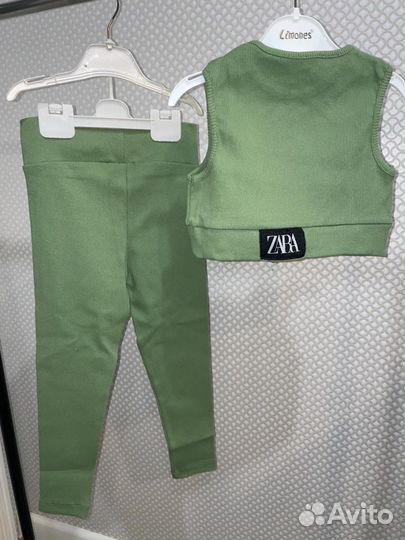 Костюм для девочки новый zara