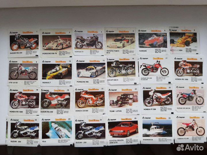 Вкладыши от жвачки Bombibom