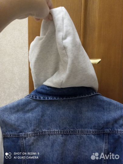 Джинсовая куртка мужская р.46