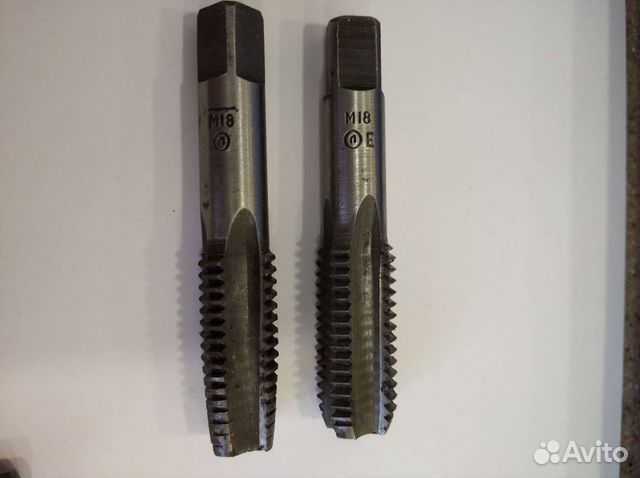 Метчики машинно-ручные М18х2.5 СССР