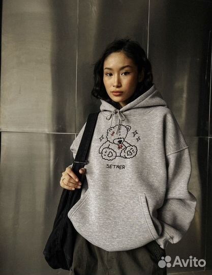 Худи мужское, женское, унисекс, оверсайз