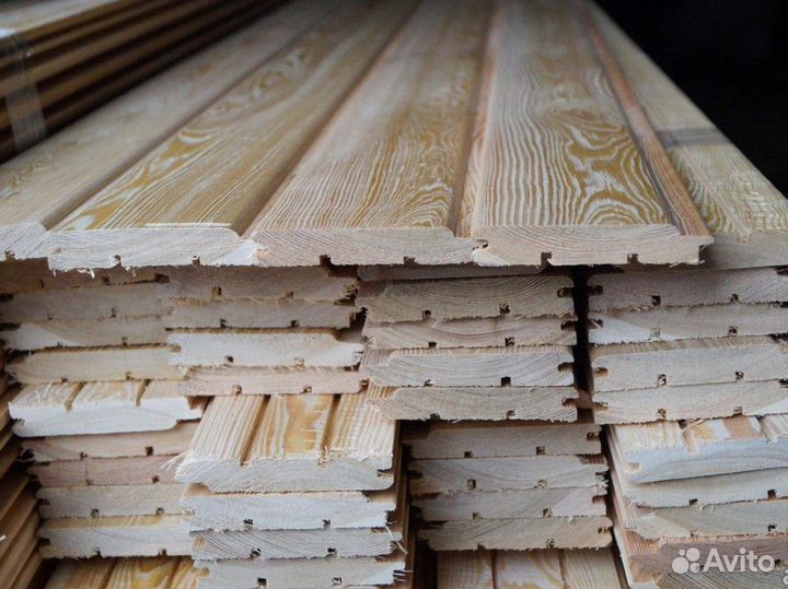 Имитация бруса : 20x196, сорт 1-2, профиль классик, ель