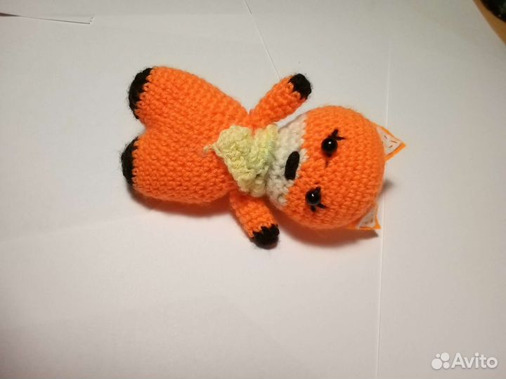 Лиса игрушка